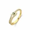 Naiomy Silver | Bague | Plaqué Or | Oxyde De Zirconium | N2T51
