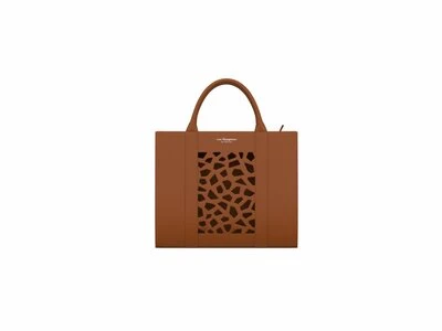 Les Georgettes | Sac | Le Nano Girafe | Cuir | Camel | 24 X 20 X 8cm | 7041404