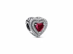 Pandora | Charm | Cœurs Nivelés Scintillant | 799218C02