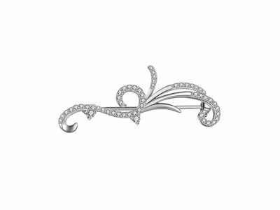 Loumya Silver | Broche | Argent | Oxyde De Zirconium | 052310