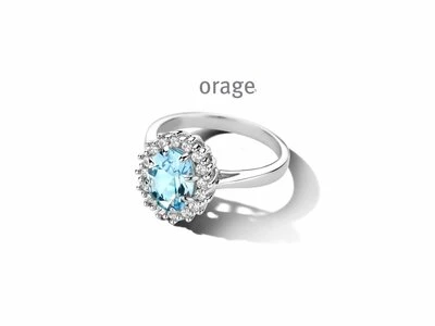 Orage | Bague | Argent | Oxyde De Zirconium | AT302