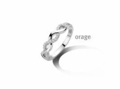 Orage | Bague | Argent | Oxyde De Zirconium | AT223