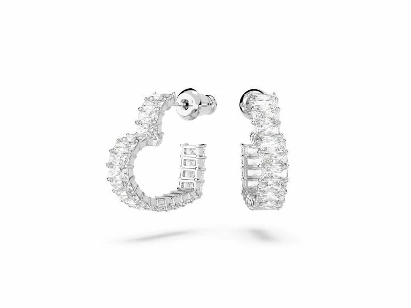 Swarovski | Boucles D'Oreilles | Matrix | Coeurs | Métal Rhodié | 5653170