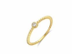 Loumya Gold 18K | Bague | Or Jaune | Diamant 0.070ct | 91NI27/A