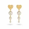 24 Kae | Boucles D'Oreilles | Plaqué Or | Perles | 42428Y