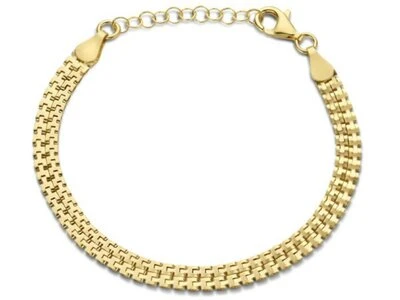 Naiomy Silver | Bracelet | Plaqué Or | N3K54