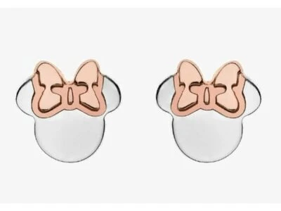 Disney Jewels | Boucles D'Oreilles | Argent Bicolore | Minnie | ES00008TL