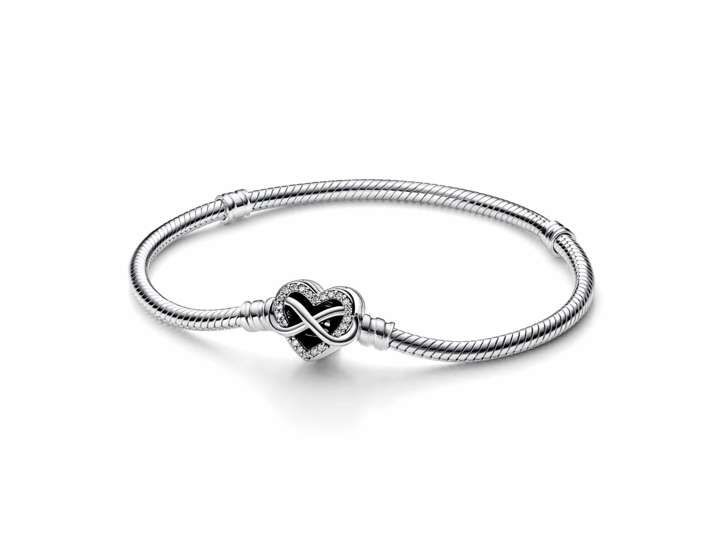 Pandora | Braclete | Moments | Fermoir Coeur Infini Scintillant | 592645C01