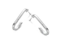 Naiomy Silver | Boucles D'Oreilles | Argent | Oxyde De Zirconium | N3H66