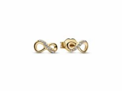 Pandora | Boucles D'Oreilles | Infini Scintillants | Doré | 268820C01