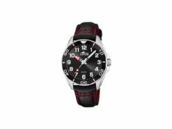 Lotus | Enfant | Quartz | Cuir Noir | 18861/2