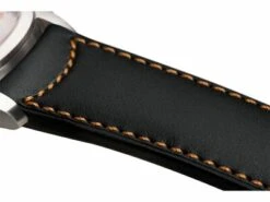 Raidillon | Bracelet | Veau Eco Noir Plein Surpiqûres Bronzes | 22/20 | BRA-542