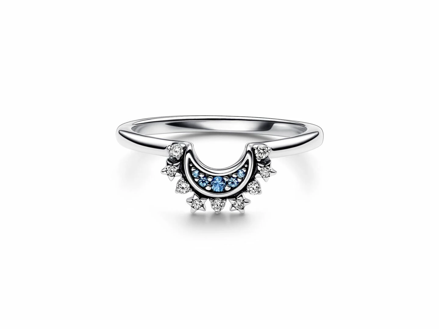 Pandora | Bague | CĂ©leste Lune Scintillante Bleue | 192675C01 â Image 2